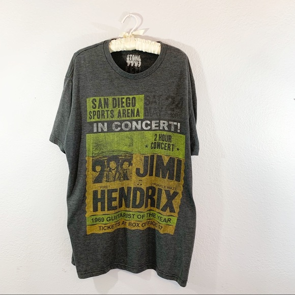 Stone Free Other - Stone Free The Jimi Hendrix’s Experience Tour Tee